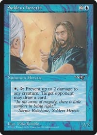 Soldevi Heretic (Blue Robe) - Alliances - Magic: The Gathering card