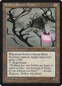 Soldevi Steam Beast (Purple Sun) - Alliances - Magic: The Gathering card