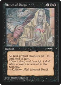 Stench of Decay (Red Flower) - Alliances - Magic: The Gathering card