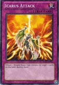 Icarus Attack (Starfoil) - Battle Pack Tournament Prize Cards - YuGiOh card