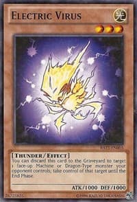 Electric Virus (Starfoil) - Battle Pack Tournament Prize Cards - YuGiOh card