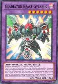 Gladiator Beast Gyzarus (Starfoil) - Battle Pack Tournament Prize Cards - YuGiOh card