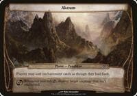 Akoum (Planechase 2012) - Oversize Cards - Magic: The Gathering card