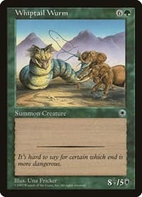 Whiptail Wurm - Portal - Magic: The Gathering card