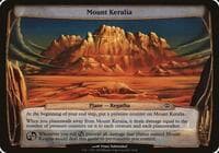 Mount Keralia (Planechase 2012) - Oversize Cards - Magic: The Gathering card