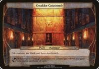 Onakke Catacomb (Planechase 2012) - Oversize Cards - Magic: The Gathering card
