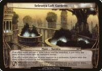Selesnya Loft Gardens (Planechase 2012) - Oversize Cards - Magic: The Gathering card