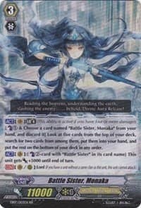 Battle Sister, Monaka - EB07 - Mystical Magus - Cardfight Vanguard card