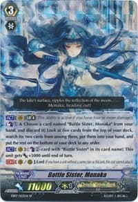 Battle Sister, Monaka - EB07 - Mystical Magus - Cardfight Vanguard card