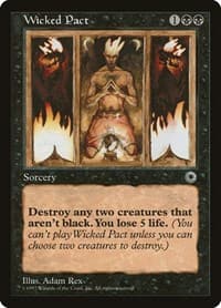 Wicked Pact - Portal - Magic: The Gathering card