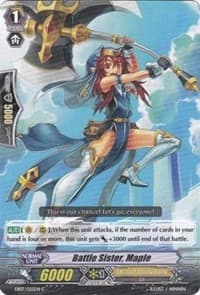 Battle Sister, Maple - EB07 - Mystical Magus - Cardfight Vanguard card