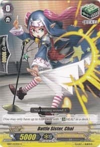 Battle Sister, Chai - EB07 - Mystical Magus - Cardfight Vanguard card