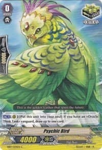 Psychic Bird - EB07 - Mystical Magus - Cardfight Vanguard card