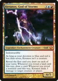 Keranos, God of Storms - Journey Into Nyx - Magic: The Gathering card