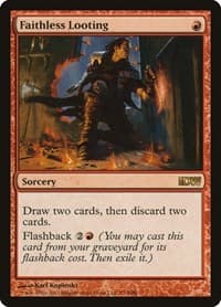 Faithless Looting (IDW Comics 2012) - Media Promos - Magic: The Gathering card