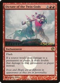 Dictate of the Twin Gods - Launch Party & Release Event Promos - Magic: The Gathering card