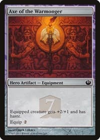 Axe of the Warmonger - Hero's Path Promos - Magic: The Gathering card