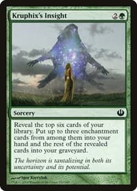 Kruphix's Insight - Journey Into Nyx - Magic: The Gathering card
