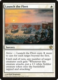 Launch the Fleet - Journey Into Nyx - Magic: The Gathering card