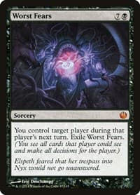 Worst Fears - Journey Into Nyx - Magic: The Gathering card