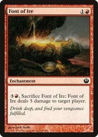 Font of Ire - Journey Into Nyx - Magic: The Gathering card