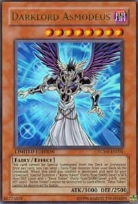 Darklord Asmodeus - Yu-Gi-Oh! Championship Series Prize Cards - YuGiOh card