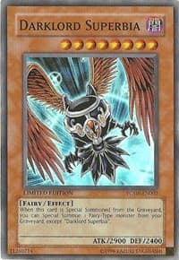 Darklord Superbia - Yu-Gi-Oh! Championship Series Prize Cards - YuGiOh card