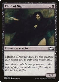 Child of Night - Magic 2015 (M15) - Magic: The Gathering card