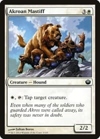 Akroan Mastiff - Journey Into Nyx - Magic: The Gathering card
