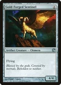 Gold-Forged Sentinel - Journey Into Nyx - Magic: The Gathering card