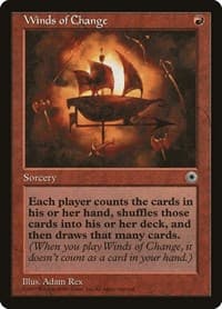 Winds of Change - Portal - Magic: The Gathering card