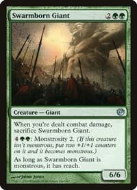 Swarmborn Giant - Journey Into Nyx - Magic: The Gathering card