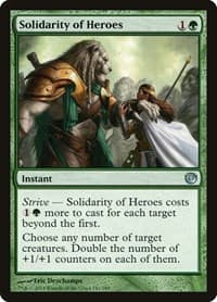 Solidarity of Heroes - Journey Into Nyx - Magic: The Gathering card