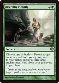 Reviving Melody - Journey Into Nyx - Magic: The Gathering card