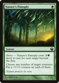Nature's Panoply - Journey Into Nyx - Magic: The Gathering card