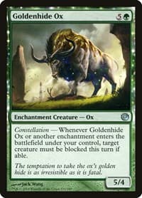 Goldenhide Ox - Journey Into Nyx - Magic: The Gathering card