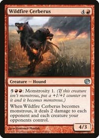 Wildfire Cerberus - Journey Into Nyx - Magic: The Gathering card