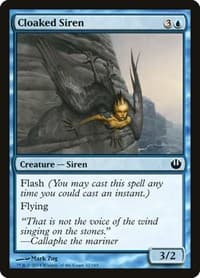 Cloaked Siren - Journey Into Nyx - Magic: The Gathering card