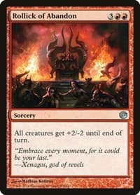 Rollick of Abandon - Journey Into Nyx - Magic: The Gathering card