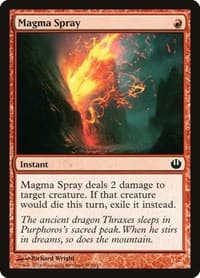 Magma Spray - Journey Into Nyx - Magic: The Gathering card