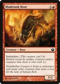 Bladetusk Boar - Journey Into Nyx - Magic: The Gathering card