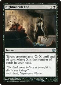 Nightmarish End - Journey Into Nyx - Magic: The Gathering card