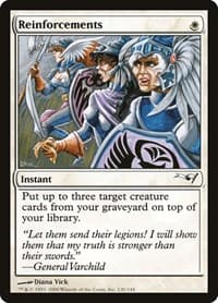 Reinforcements (Version 2) - Coldsnap Theme Deck Reprints - Magic: The Gathering card