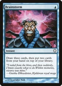Brainstorm - Coldsnap Theme Deck Reprints - Magic: The Gathering card