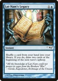 Lat-Nam's Legacy - Coldsnap Theme Deck Reprints - Magic: The Gathering card