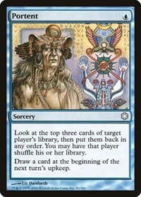 Portent - Coldsnap Theme Deck Reprints - Magic: The Gathering card