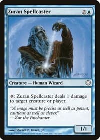 Zuran Spellcaster - Coldsnap Theme Deck Reprints - Magic: The Gathering card