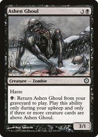 Ashen Ghoul - Coldsnap Theme Deck Reprints - Magic: The Gathering card