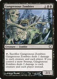 Gangrenous Zombies - Coldsnap Theme Deck Reprints - Magic: The Gathering card