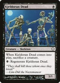 Kjeldoran Dead - Coldsnap Theme Deck Reprints - Magic: The Gathering card